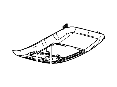 Mercury 9L2Z-78519A70-BB Console Assy - Overhead