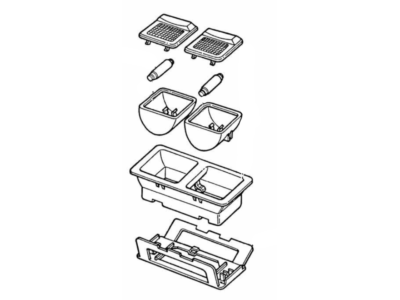 Mercury F7VZ-13776-AAB Lamp Assy - Interior               