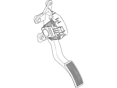 Lincoln CT4Z-9F836-D Pedal Travel Sensor