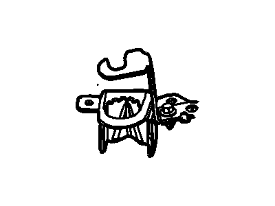 5L8Z-7B229-AE Ford Bracket Illustration 1 of 1