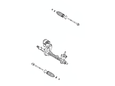 Ford EB5Z-3504-TRM Gear Assy - Steering