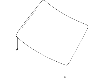Ford 9T1Z-5803100-C Glass - Windscreen