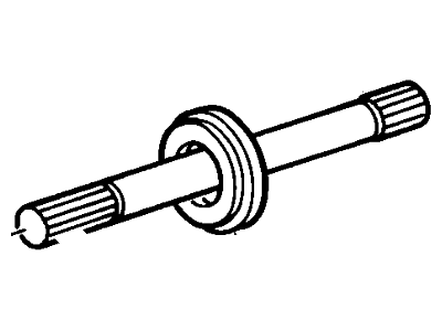 Ford XL2Z-7017-AA Shaft - Input