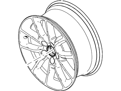 Ford DA8Z-1007-C Wheel Assy