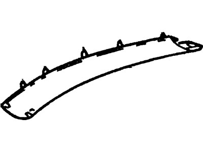 Ford F6DZ7441308AAD Rear Header Trim