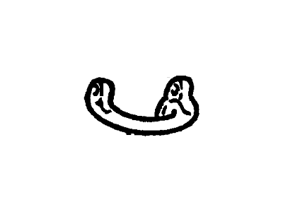 Ford F6DZ5431406AAB Handle Assembly