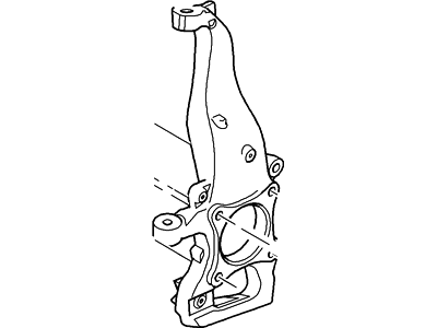 Ford 6L3Z-3K186-A Knuckle - Front Wheel, Driver Side