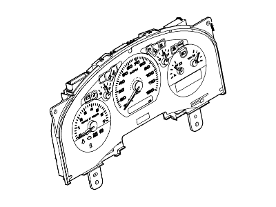 Lincoln 7L3Z-10849-FB Instrument Cluster