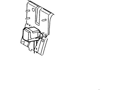 Mercury Air Bag Sensor - F5RZ-14B004-A
