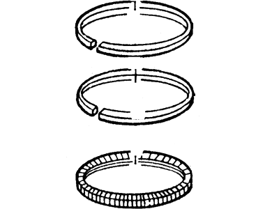 Ford 3C3Z-6148-CA Piston Rings