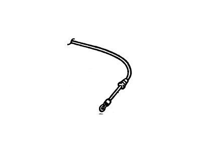 Ford E7TZ-16916-A Release Cable
