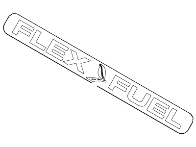 Ford BL3Z-9942528-D Name Plate