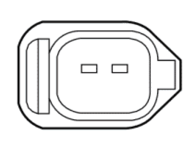 Ford 1U2Z-14S411-BEB Wire Assembly, Front