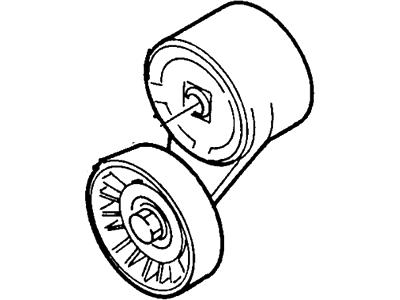 1993 Mercury Cougar Timing Belt Idler Pulley - E9SZ-8678-A