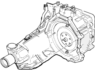 2000 Mercury Sable Transmission Assembly - YF1Z-7V000-FRM