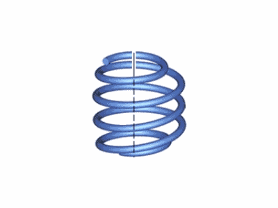 Ford FR3Z-5310-Y Spring - Front