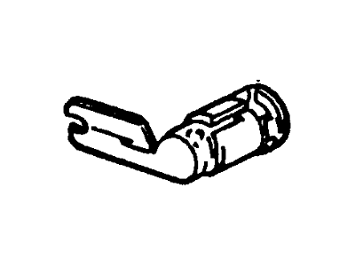 1994 Ford Bronco Ignition Lock Cylinder - F4TZ-1522050-B