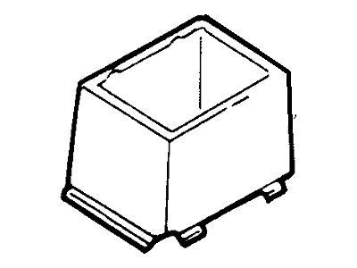 Mercury F6XZ10A659AD Battery Cover