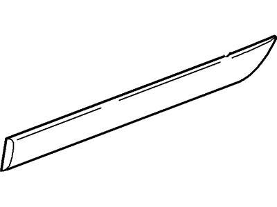 Ford 4S4Z-5425532-AAC Moulding, Passenger Side
