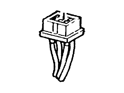 Mercury Cougar A/C Switch - F6SZ-19980-CA