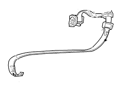 6W1Z-54611B68-BD Ford Seat Belt Assembly, Passenger Side Illustration 1 of 1