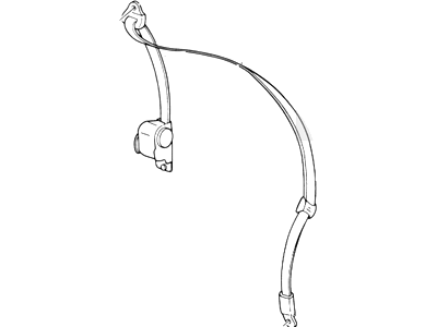 Ford 2C3Z-28611B09-AAA Seat Belt Assembly, Driver Side