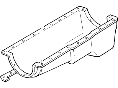 Lincoln E7AZ-6A674-A Oil Pan Reinforcement