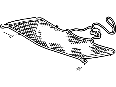 Mercury F2TZ-7855066-A Net Assy - Load Fixing