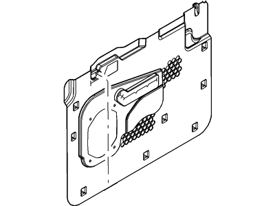 Lincoln 9L1Z-7827459-A Shield - Water Splash
