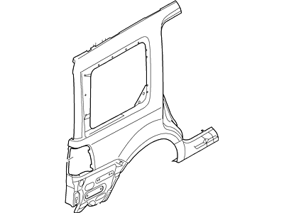 Lincoln 2L7Z-7827841-AA Member Assy - Floor Side