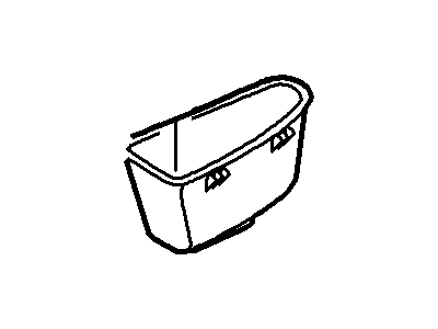 Ford XW4Z-54226A13-AAC Handle, Driver Side
