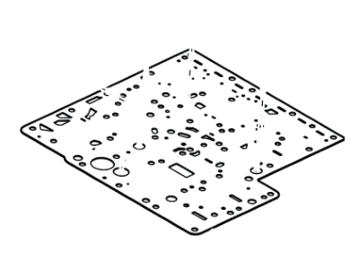 Ford FC3Z-7Z490-B Plate And Gasket Assy