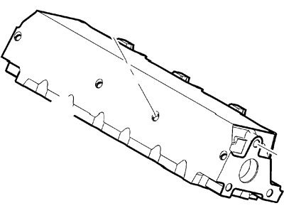 Mercury YL8Z-6049-AA Cylinder Head Assy                 