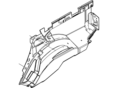 Ford 6L1Z-7828083-A Insulator - Wheelhouse