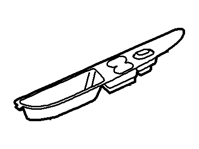 Ford 1W6Z-76241A22-BAA Bezel