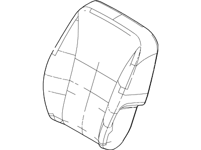 Ford 8T4Z-7864416-DB Cover Assembly - Seat Back, Passenger Side