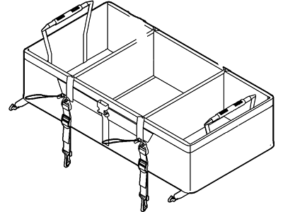Ford AE5Z-78115A00-B Compartment Assy - Rear Stowage