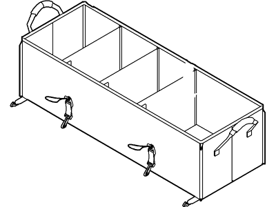 Ford AE5Z-78115A00-A Compartment Assy - Rear Stowage