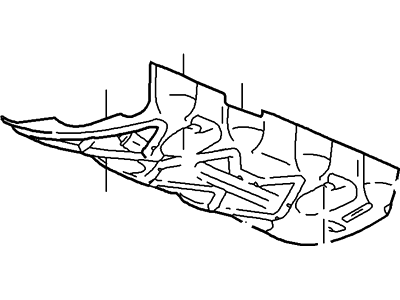 Ford Oil Pan Baffle - YS4Z-6687-AA