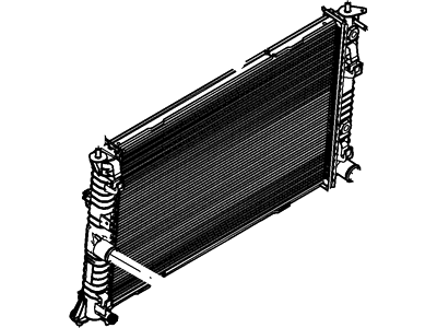 Ford BH6Z-8005-A Radiator Assy