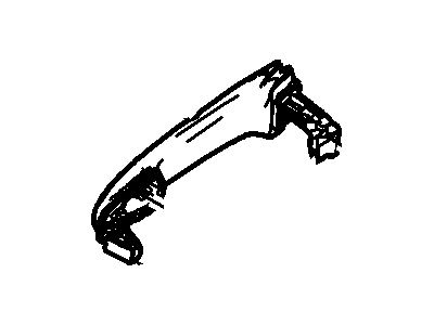Ford BA1Z-7822404-B Handle Assy - Door - Outer