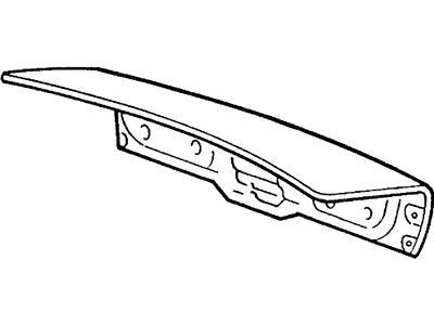 Mercury F3WY6640110A Trunk Lid