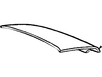 Mercury F5MY5440110A Door Assembly Luggage Compartment
