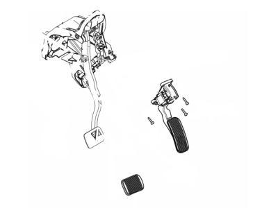 Ford AE9Z-2C434-E Pedal Assembly