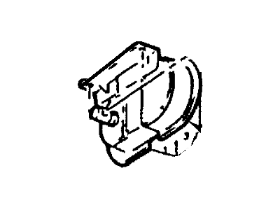Lincoln 1L1Z-1A131-AA Spare Wheel Mounting               