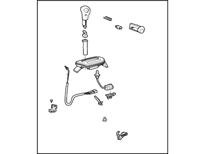 Mercury 6W7Z-7210-AA Lever - Gear Shift