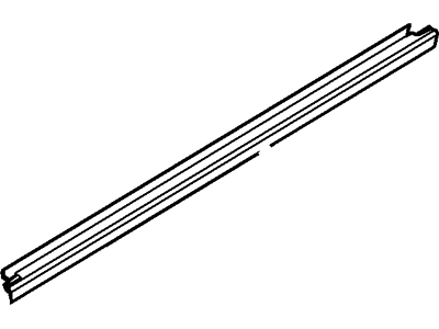 Ford 7L1Z-7821456-A Weatherstrip - Door Belt, Passenger Side