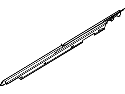 Lincoln 7L7Z-7821453-AB Weatherstrip Assy - Door Window