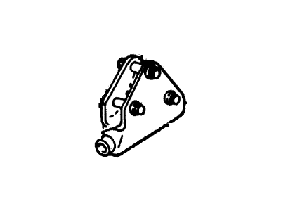 Ford E-250 Econoline Club Wagon Control Arm Bracket - E5UZ3B095A