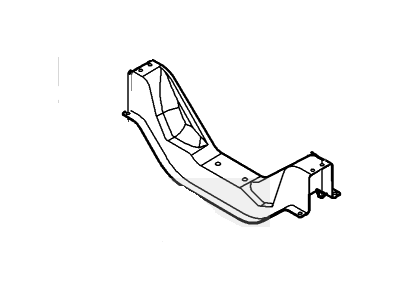 Ford 8U9Z-5025-B Crossmember 8U9Z-5025-B Ford Crossmember Illustration 1 of 1
